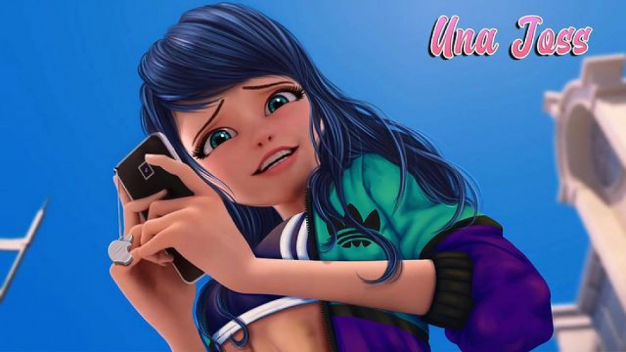 مرینت و آدرین در بازی مرکب؟؟!!...