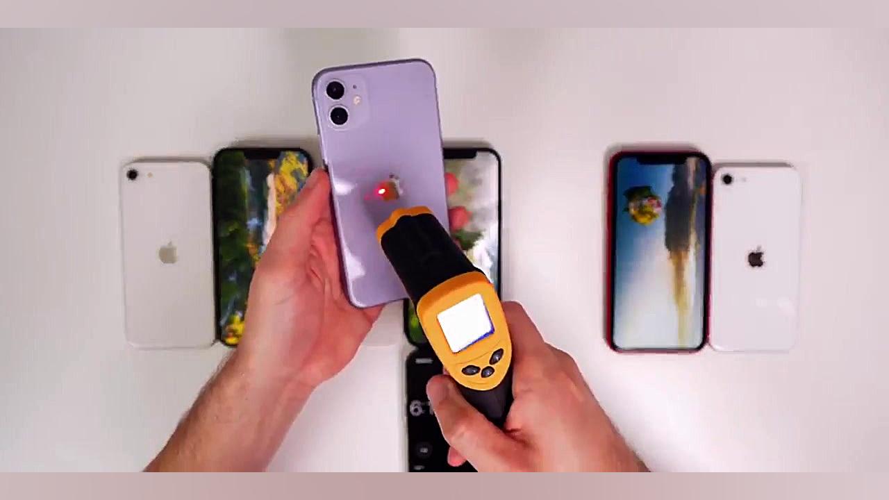 تست باتری آیفون ۱۳، آيفون ۱۲،...