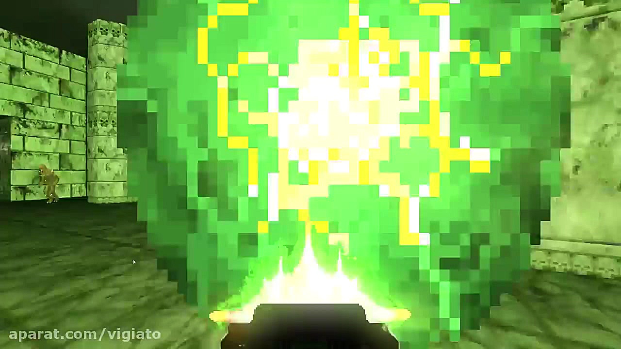 بازی کلاسیک Doom با ری تریسینگ...