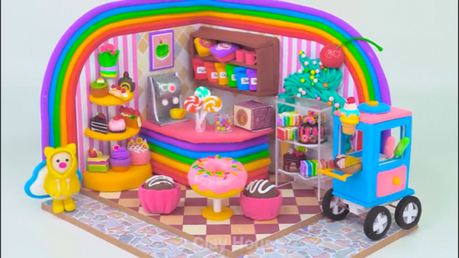 ساخت کاردستی  ساخت فروشگاه کیک...