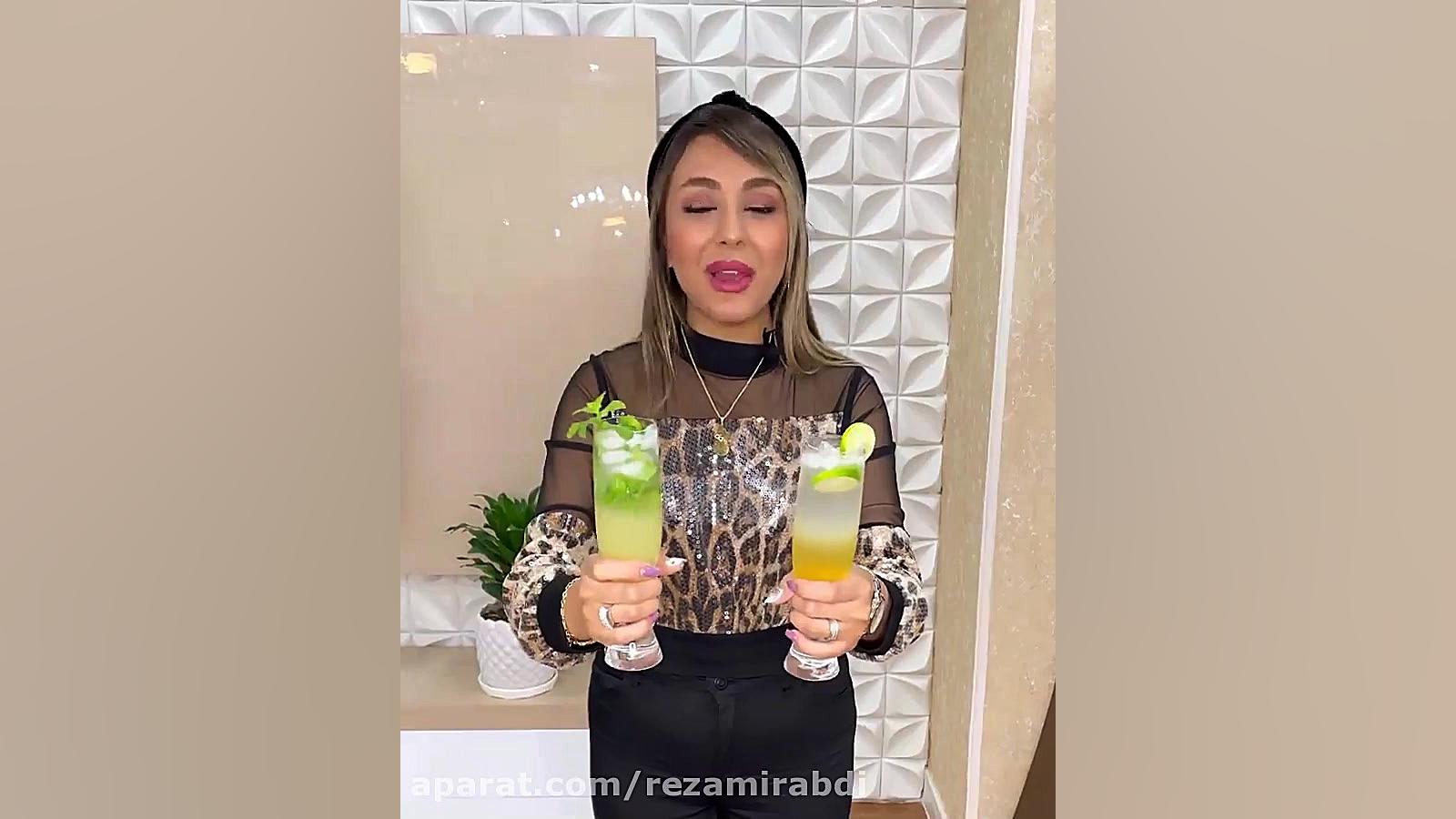 آموزش دو مدل نوشیدنی تابستانی