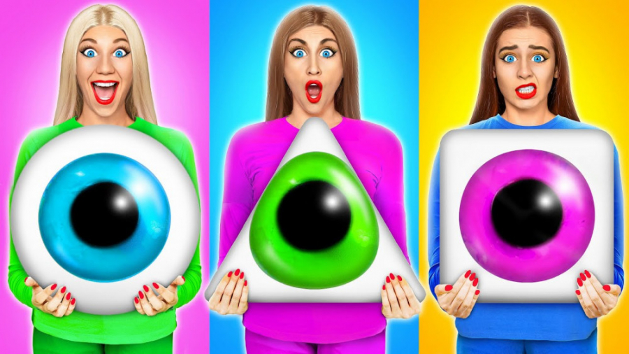 چالش فان انواع غذاها با اشکال...