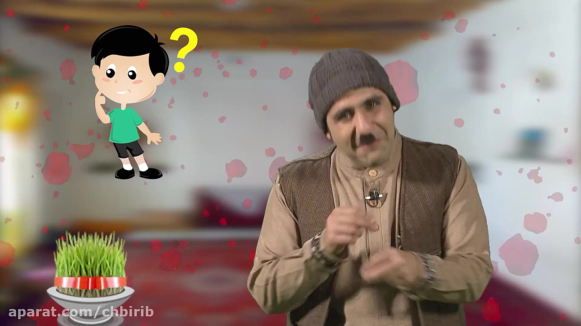 کلیپ طنزمش عامو  پیک نوروزی