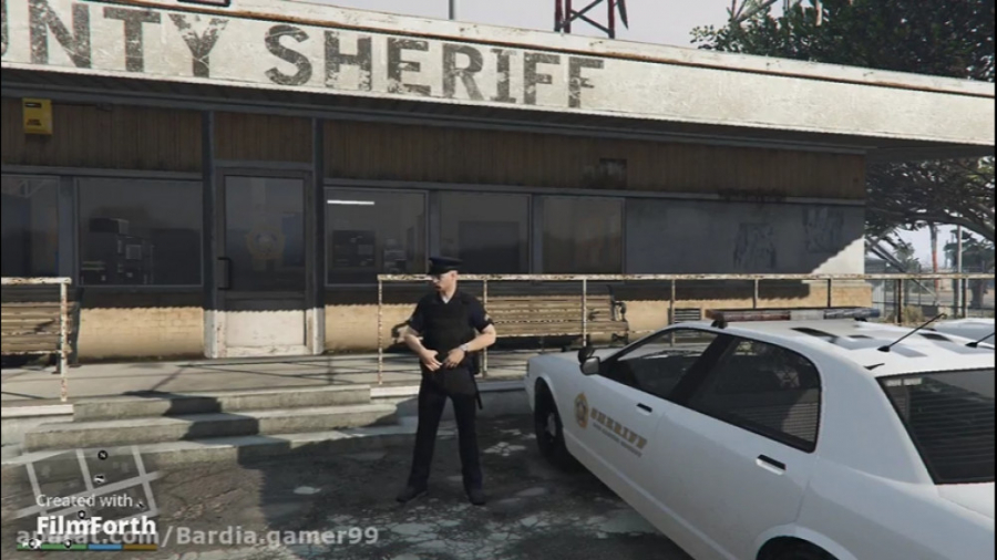 گیمپلی مود پلیس بازی GTAV (پلی...