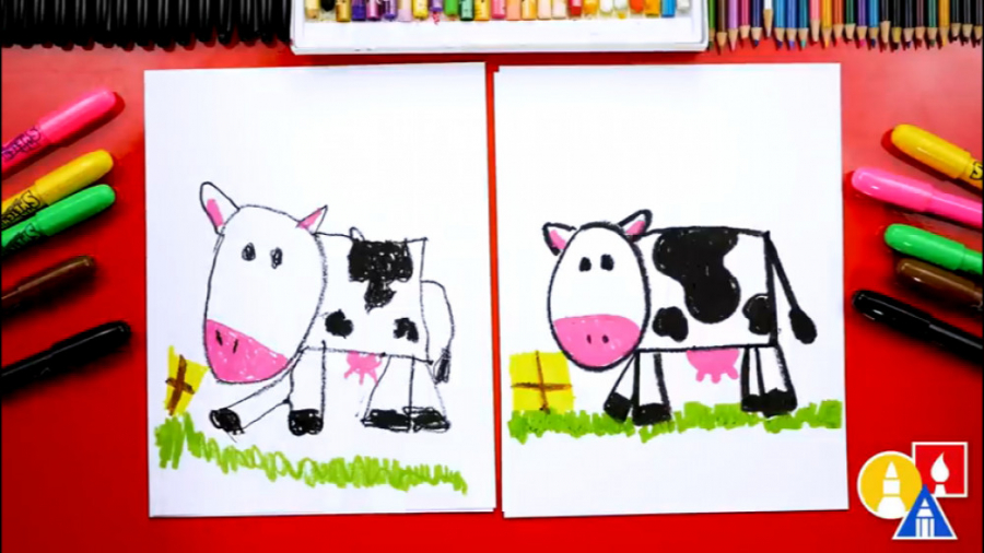 نقاشی کودکانه  آموزش نقاشی کود...