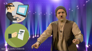 کلیپ طنز مش عامو  رمز کارت بان...
