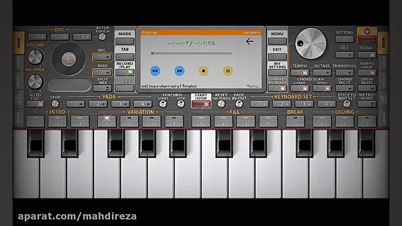 ارگ اندروید آهنگ ملامحمد جان