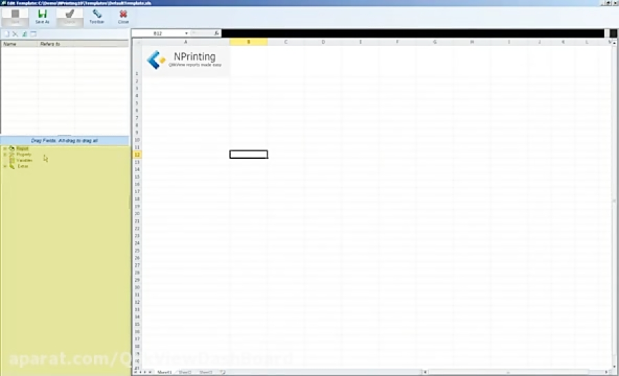 آموزش کلیک ویو Creating templa...