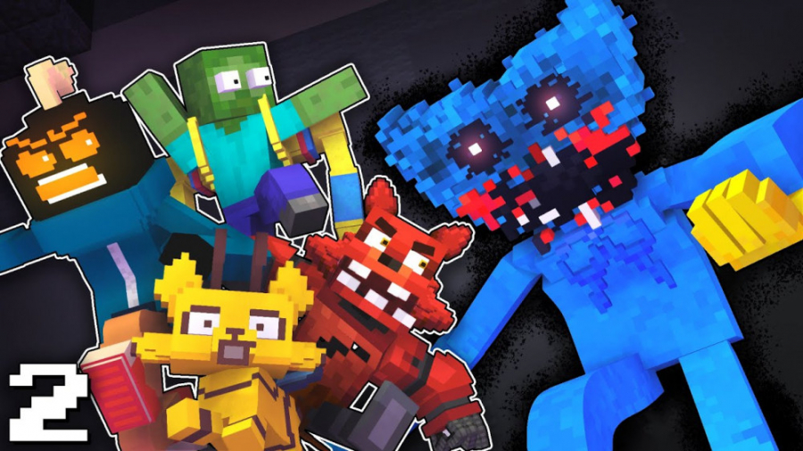 کمدی ماینکرفت  پاپی ویتی هاگی...