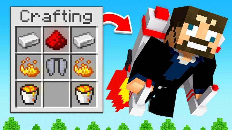 ماینکرفت | جت پک ساختم ببین چه...