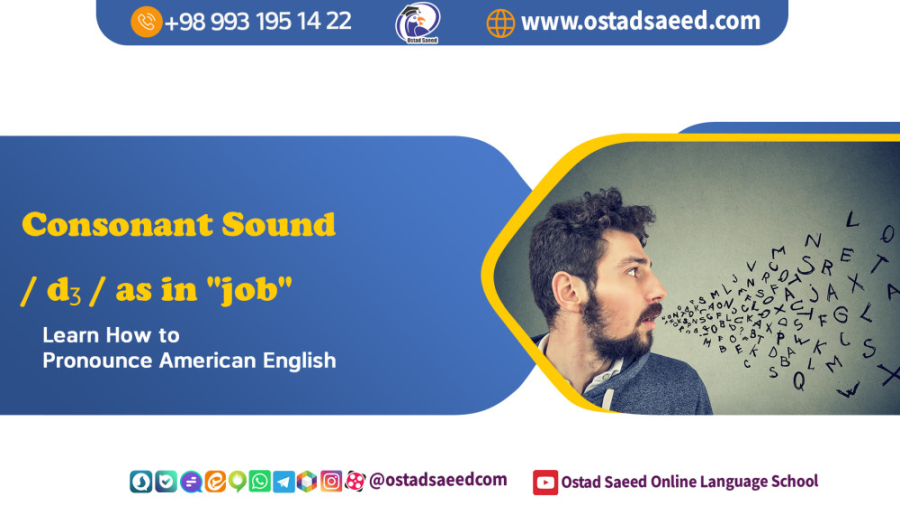 Consonant Sound / dʒ / as in