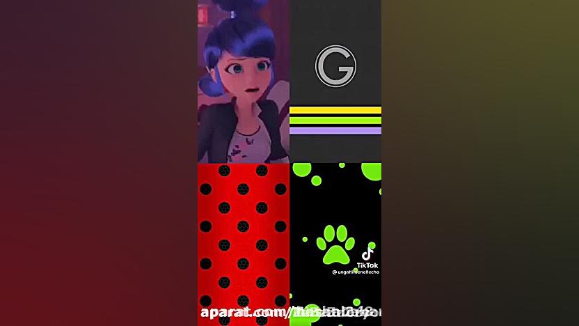 کلیپ دختر کفشدوزکی مرینت و ادر...