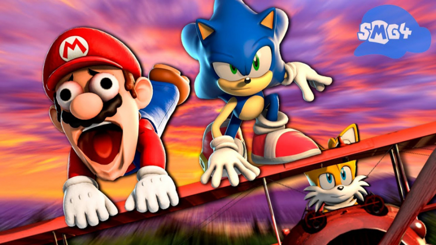 کمدی ماریو  اگر ماریو در سونیک...