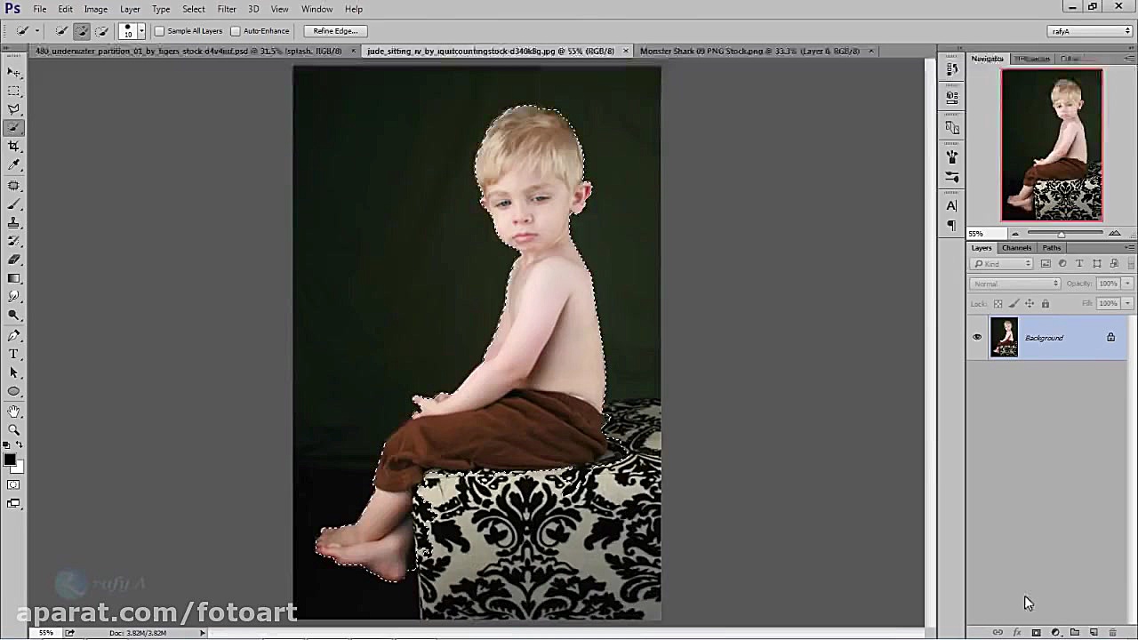 آموزش های حرفه ای فتوشاپ