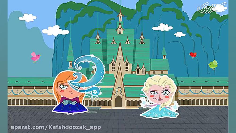 هیولای یخی به جای اولاف در فرو...