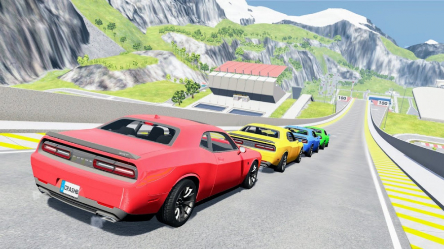 حماسه پرش ماشین با سرعت بالا 1...