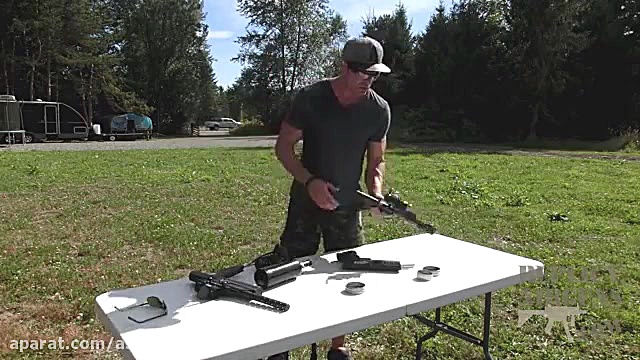 قدرتمند ترین تفنگ بادی در زدن...