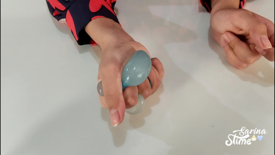 آموزش ساخت اسلایم پفکی با فیجت...