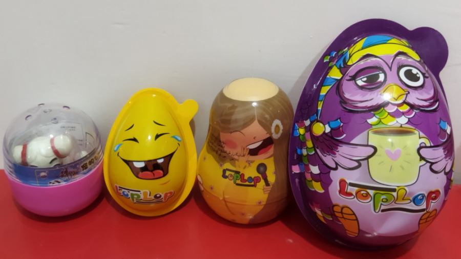 انباکسینگ تخم مرغ شانسی لپ لپ...