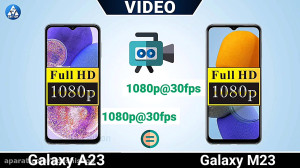 ویدیو مقایسه Galaxy M23 و Gala...