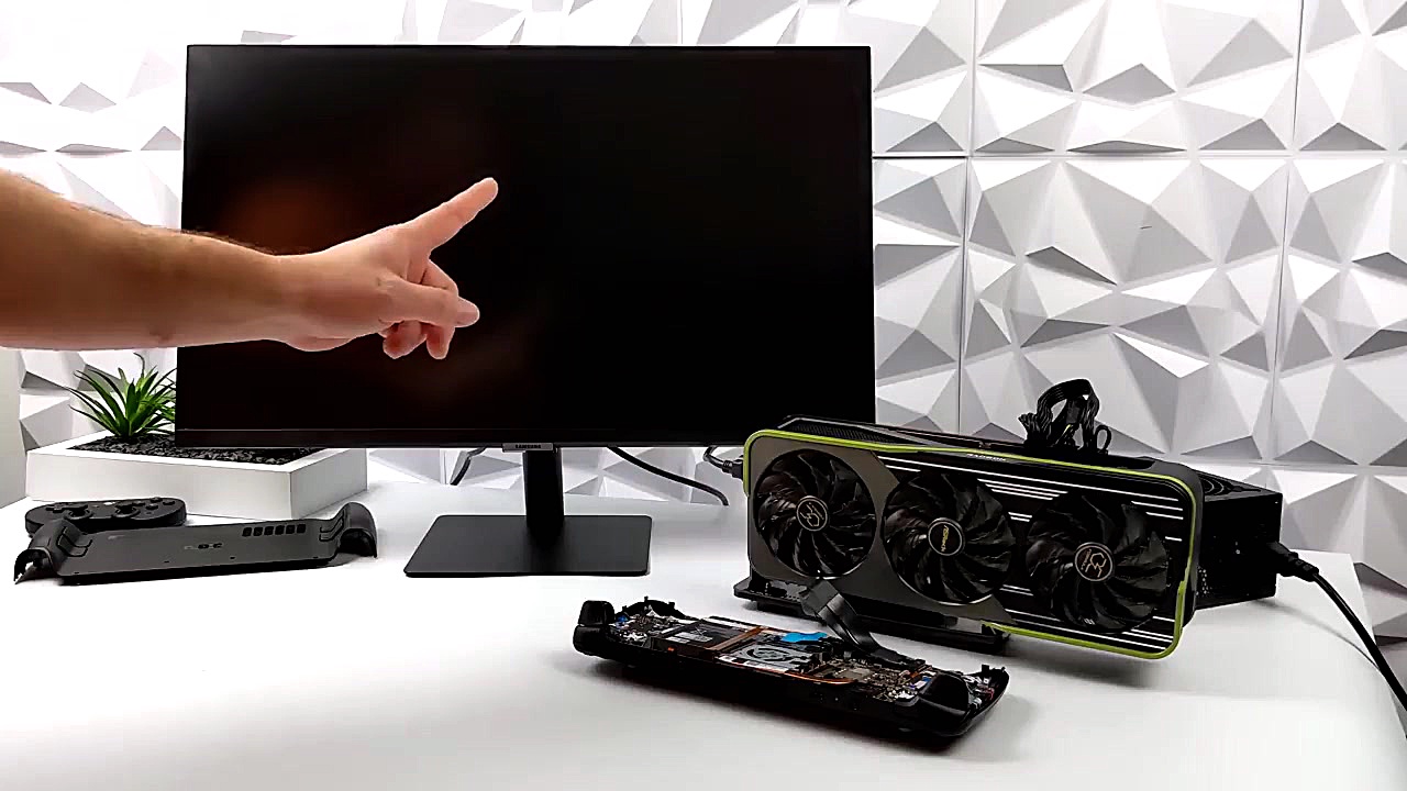 اتصال کارت گرافیک 4K دسکتاپ به...