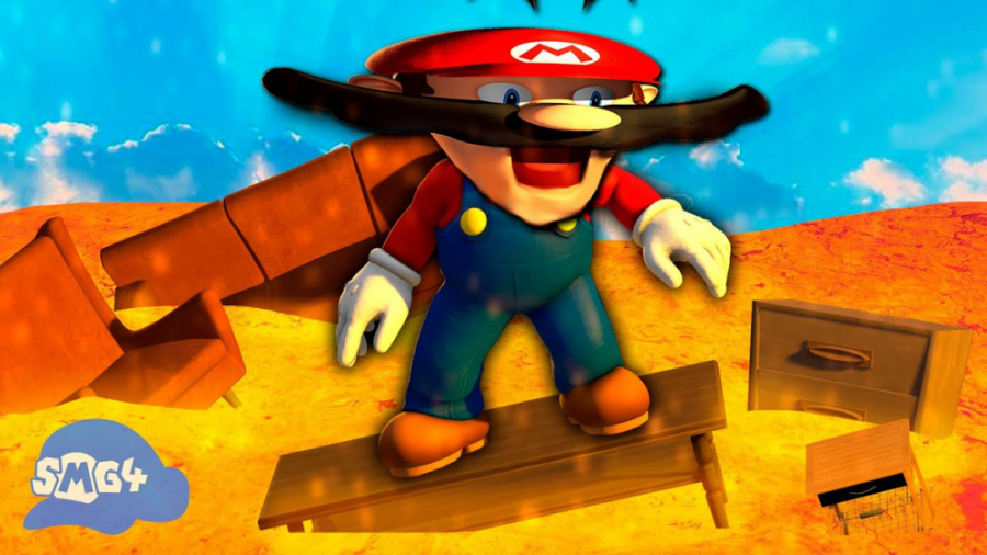 انیمیشن کمدی ماریو  چالش لاوا