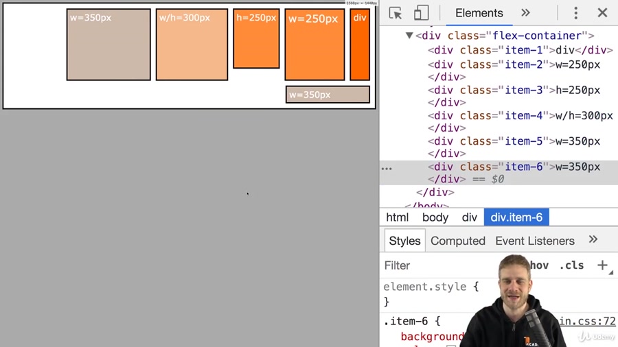 آموزش css udemy از پایه تا پیشرفته