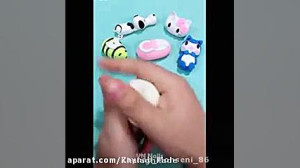 ساخت مجسمه با خمیر کلی