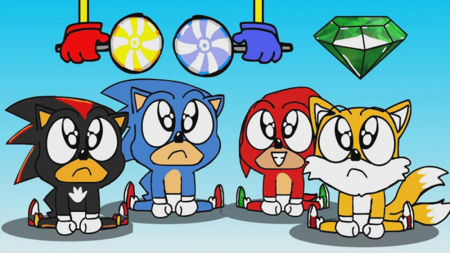 بیبی سونیک و جوجه تیغی و هاگی...