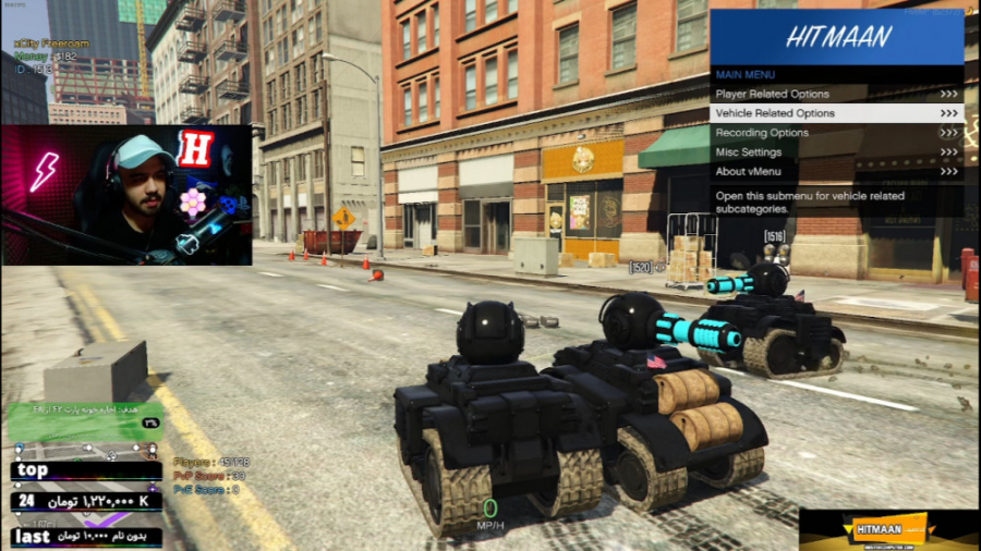 کوچیک ترین تانک دنیا رفتیم جنگ...