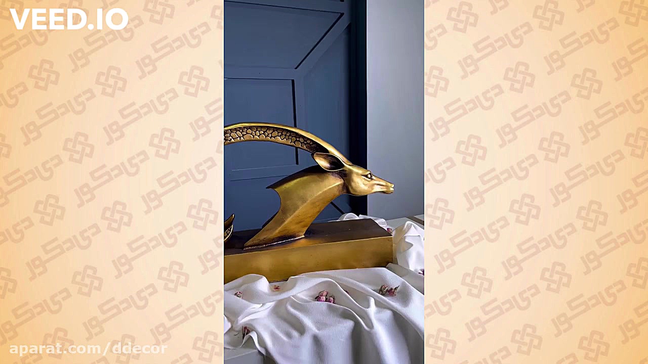 خرید مجسمه پلی رزین مدل گوزن د...