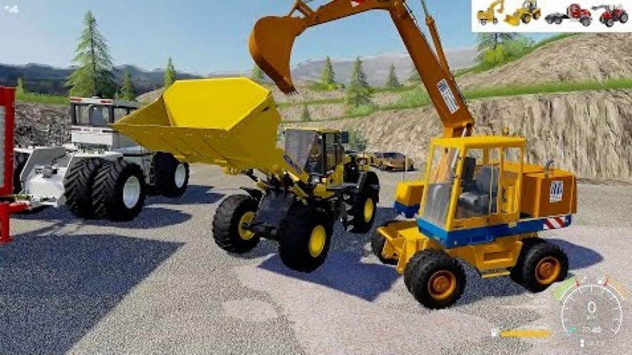 بازی ماشین ها  بازی بیل مکانیک...