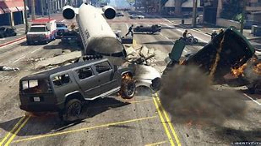 تصادف شدید BMW با 6 تا کامیون...