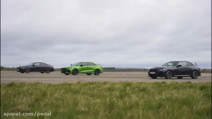 درگ ب ام و M240i با مرسدس CLA4...