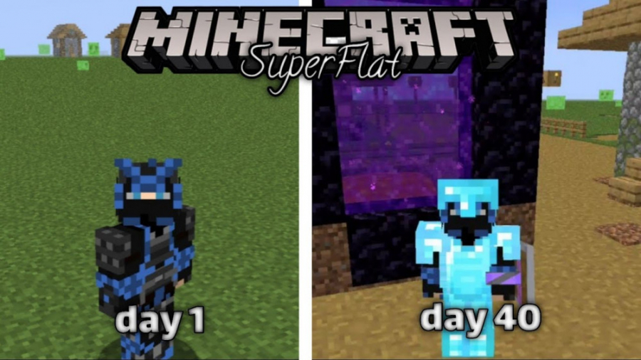 40 روز تو دنیای سوپر فلت ماینک...