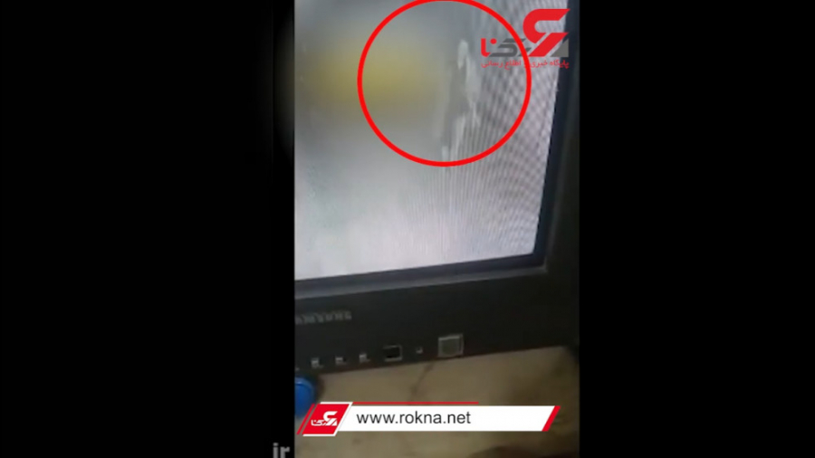 لحظه فرار یکی از دختران زندانی...