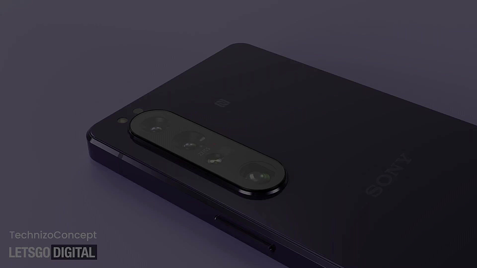 انیمیشن رندر Xperia 1 IV پرچم&...