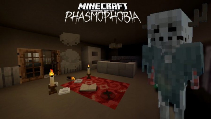 Фазмофобия майнкрафт. Майнкрафт пе phasmophobia. Карта фазмофобия майнкрафт. Фазмафобия в майнкрафте. Карта фасмафобия в майнкрафт.