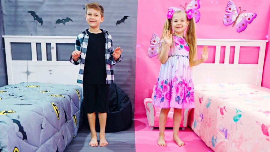 چالش بلک پینک دیانا و روما