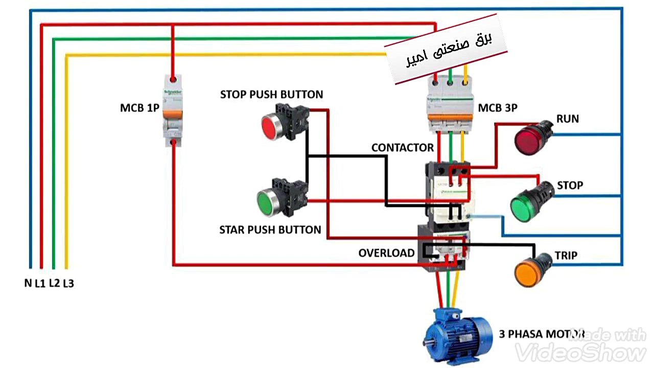 برق صنعتی امیر ( سیم کشی مدار...