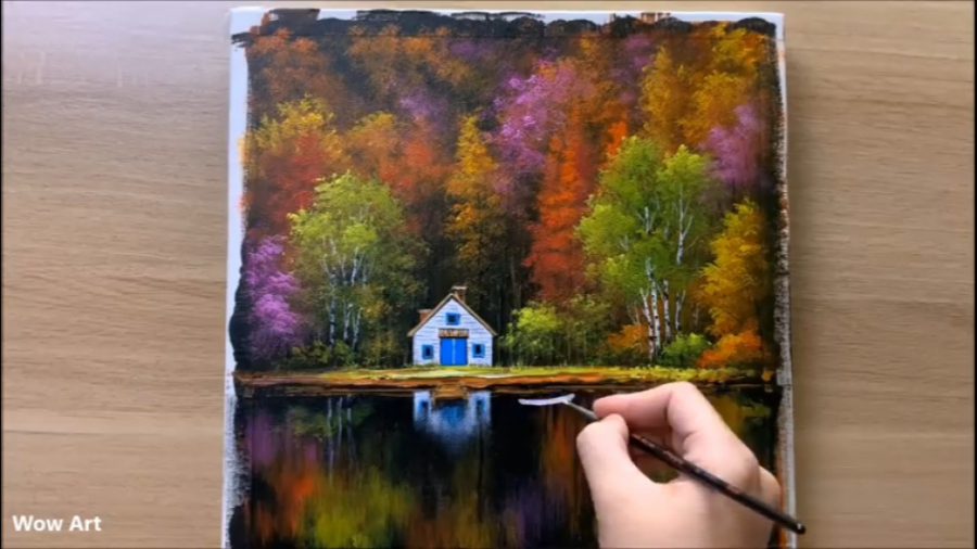 کلبه ای در کنار دریاچه  چالش ر...