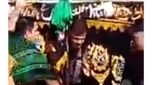 علم کشی شهید محمدمهدی مرادی
