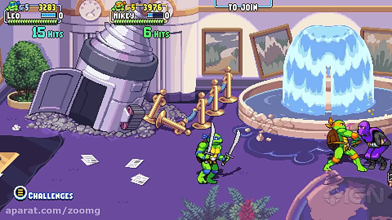 تریلر گیم پلی بازی Teenage Mut...