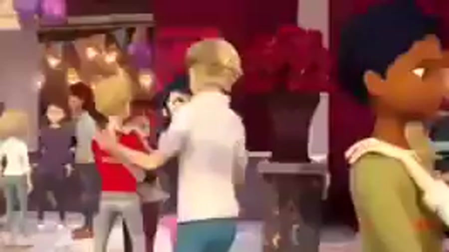 رقص مرینت و آدرین&hearts;✨ چه...