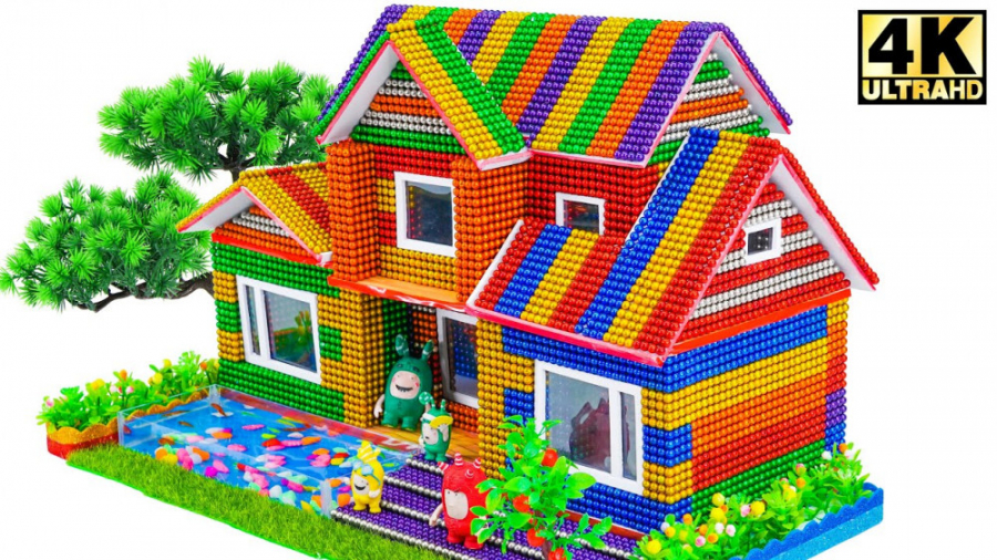 کاردستی با توپ های مغناطیسی ،...