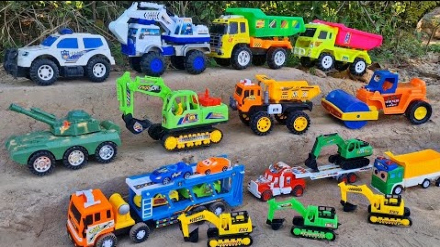 کامیون شن و ماسه، کامیون اسباب...