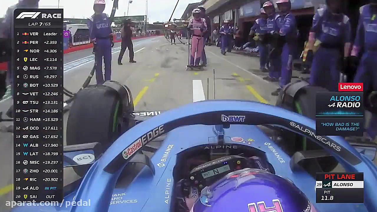 برگزیده مسابقه فرمول یک ایمولا...