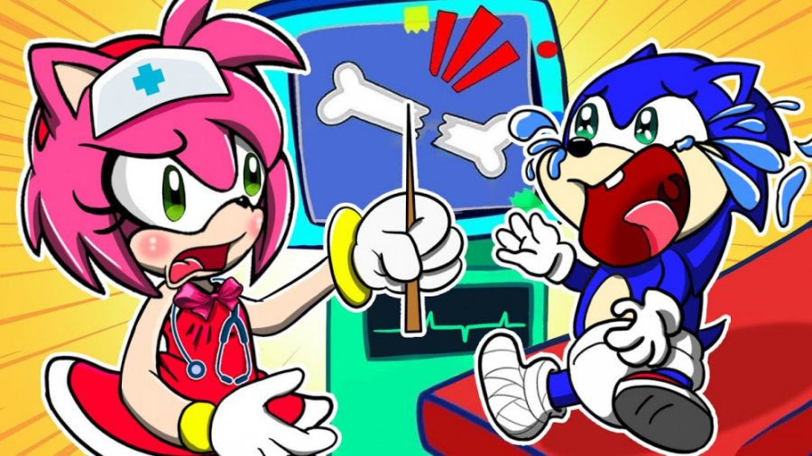 انیمیشن سونیک | شکستن استخوان...