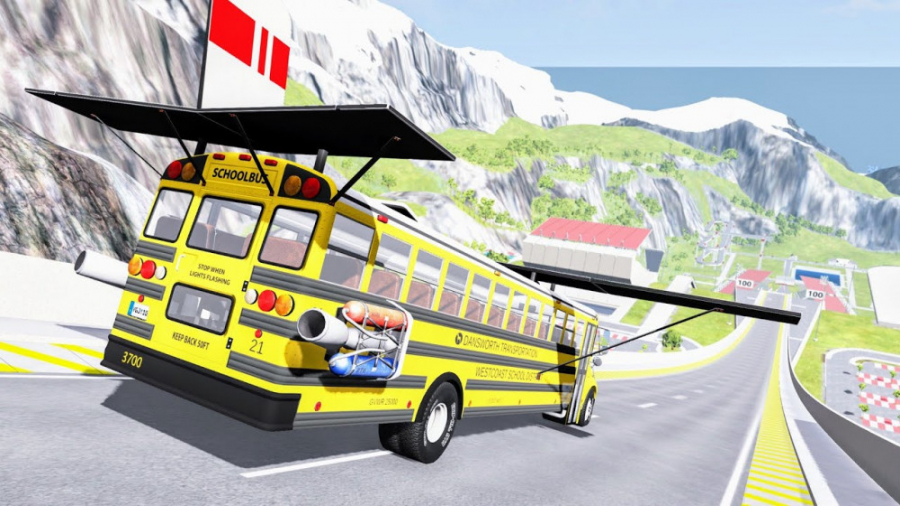 حماسه پرش ماشین با سرعت بالا 1...