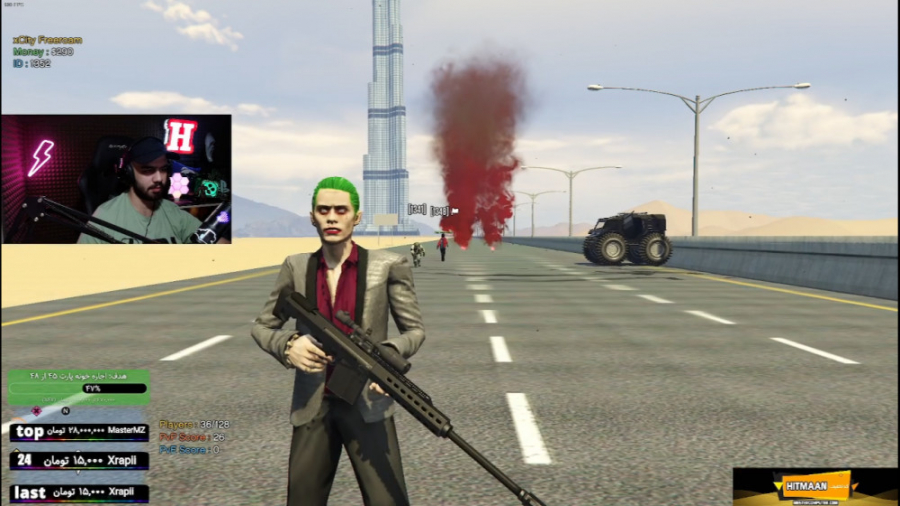 جوکر تو شهر دبی ولی تو جی تی ا...